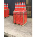 Flexible Reflective PVC Traffic Sécurité routière Soft Cones